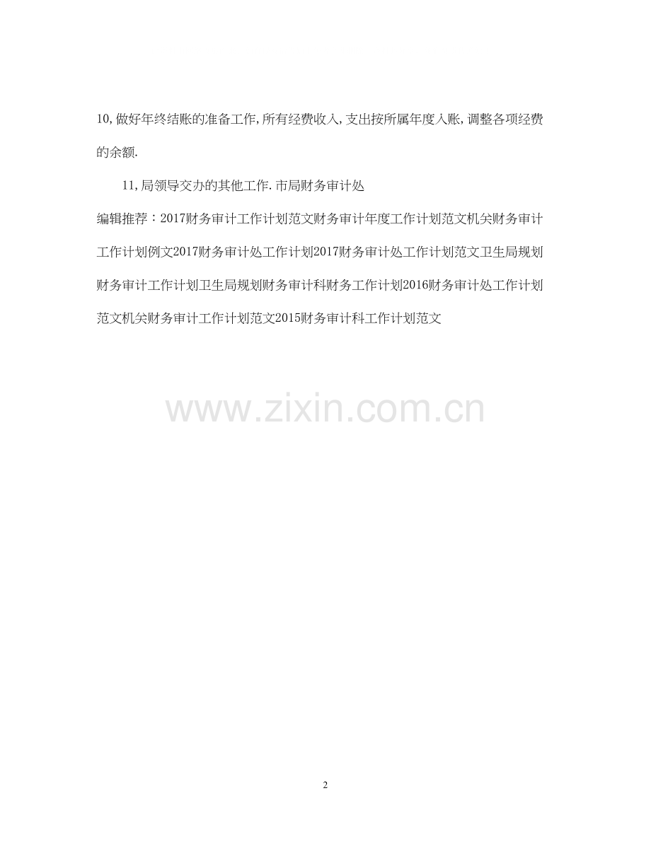 财务审计处下半年工作计划2.docx_第2页