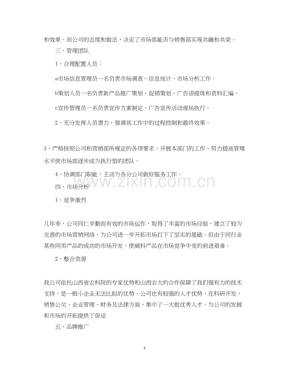 销售员个人工作计划格式.docx_第3页