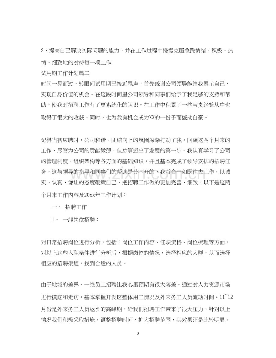 试用期工作计划.docx_第3页