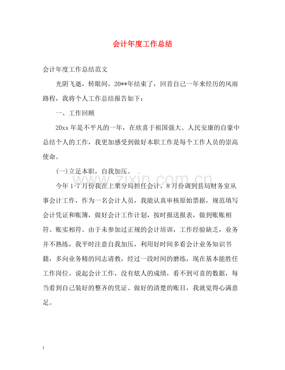 会计年度工作总结.docx_第1页