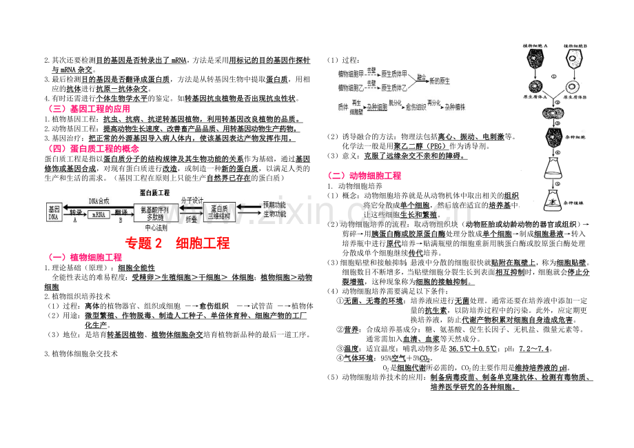 生物选修3易考知识点背诵.doc_第2页