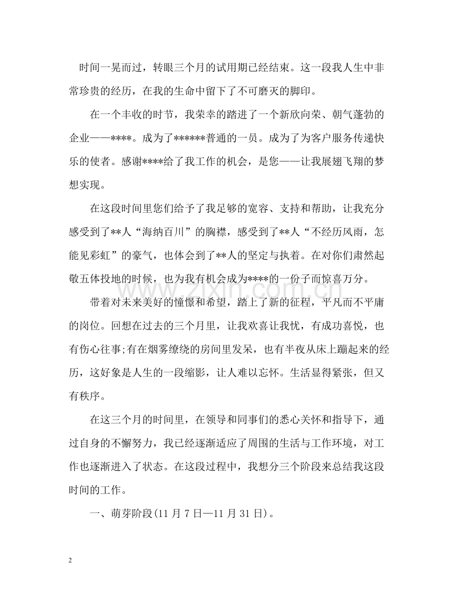 试用期工作总结格式及.docx_第2页