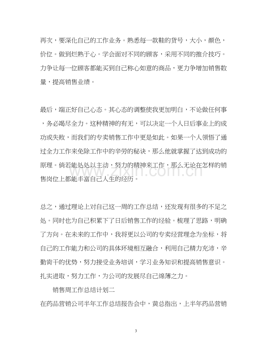 销售周工作总结计划.docx_第3页