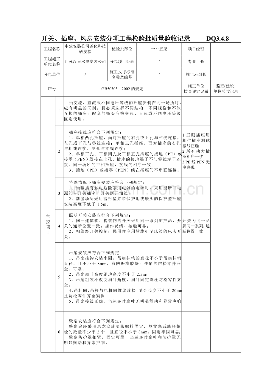 A3.5工序质量报验单(开关插座).doc_第2页