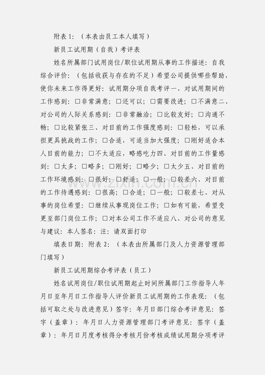 新员工试用期转正考核及审批表.docx_第2页