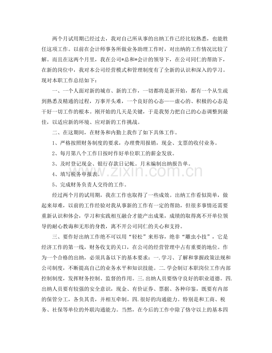 出纳试用期工作小结.docx_第3页