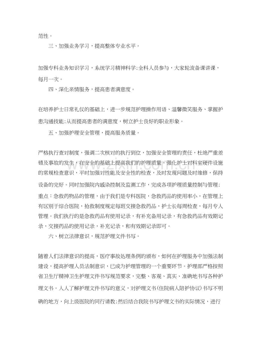 精神科护士工作计划.docx_第2页