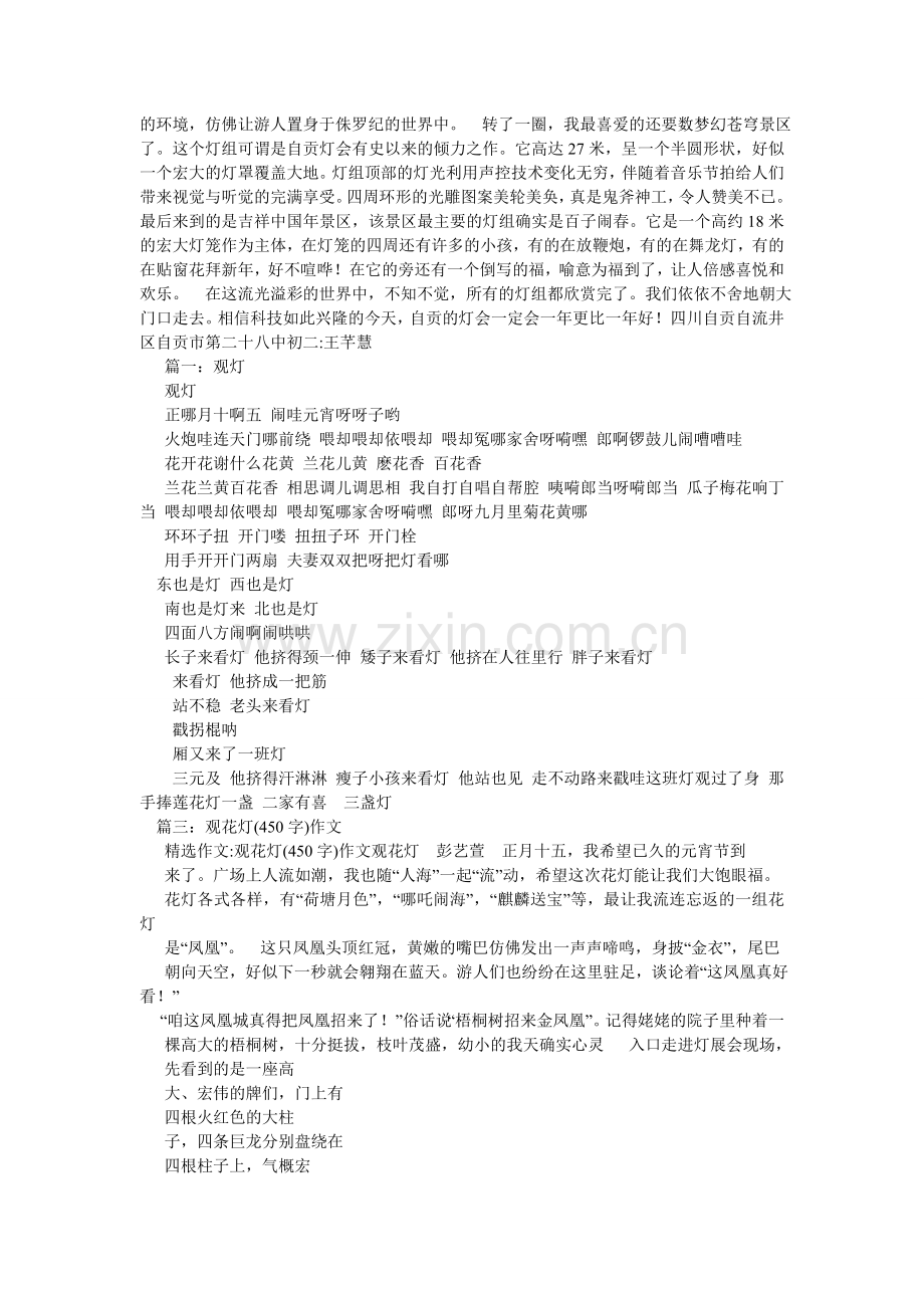 观灯作文400字.doc_第2页