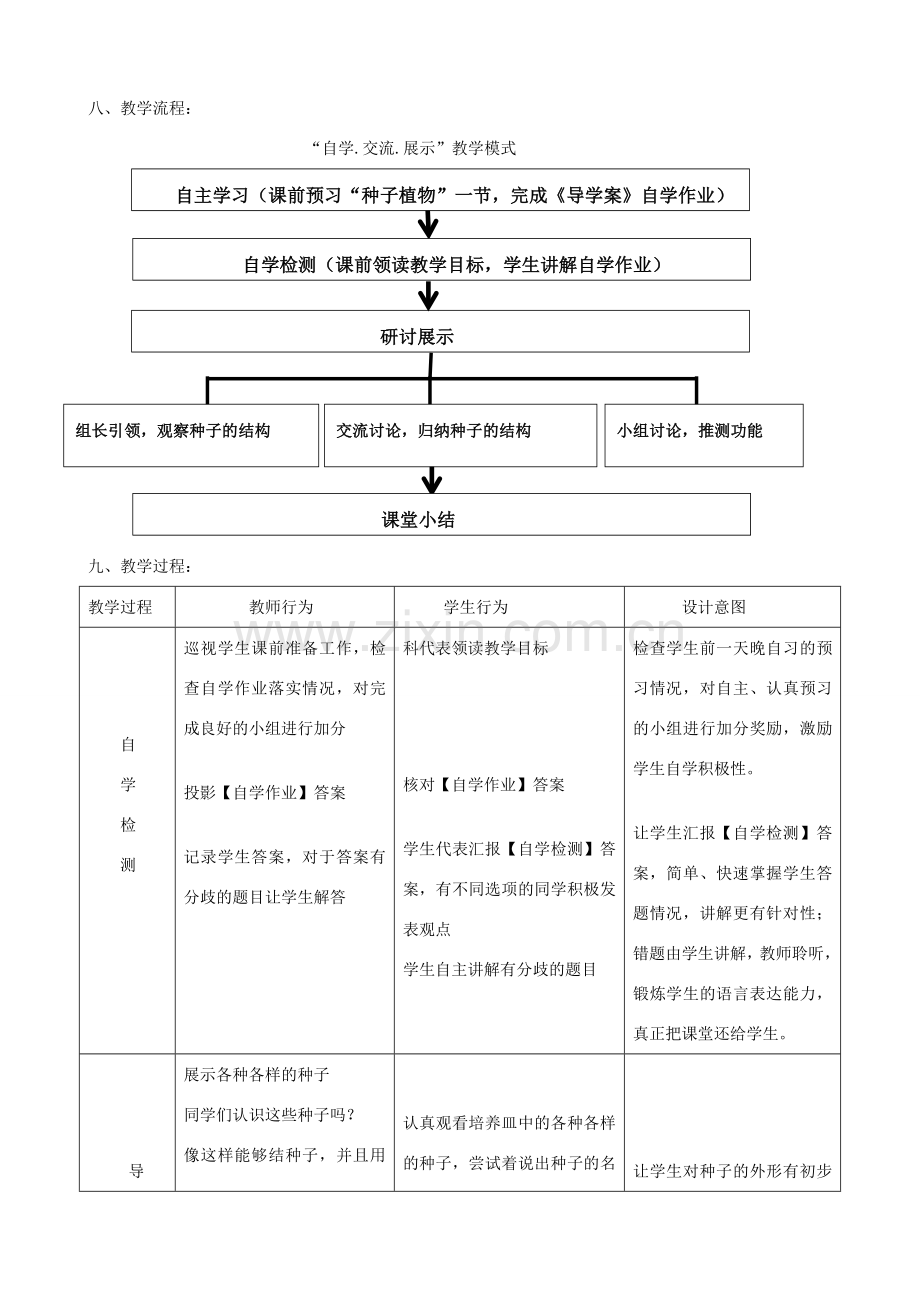 七年级生物上册 3.1.2 种子植物教案 新人教版-新人教版初中七年级上册生物教案.doc_第2页