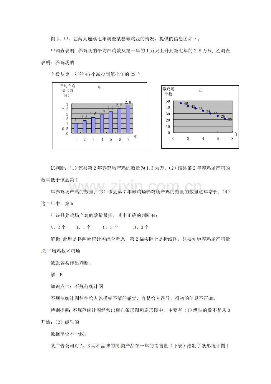 七年级数学上册5.4从图表中获取信息教案 沪科版.doc_第2页