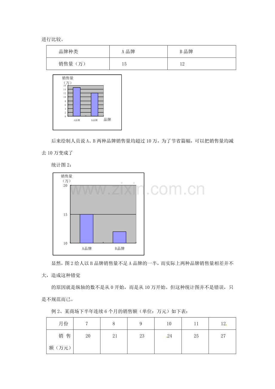 七年级数学上册5.4从图表中获取信息教案 沪科版.doc_第3页