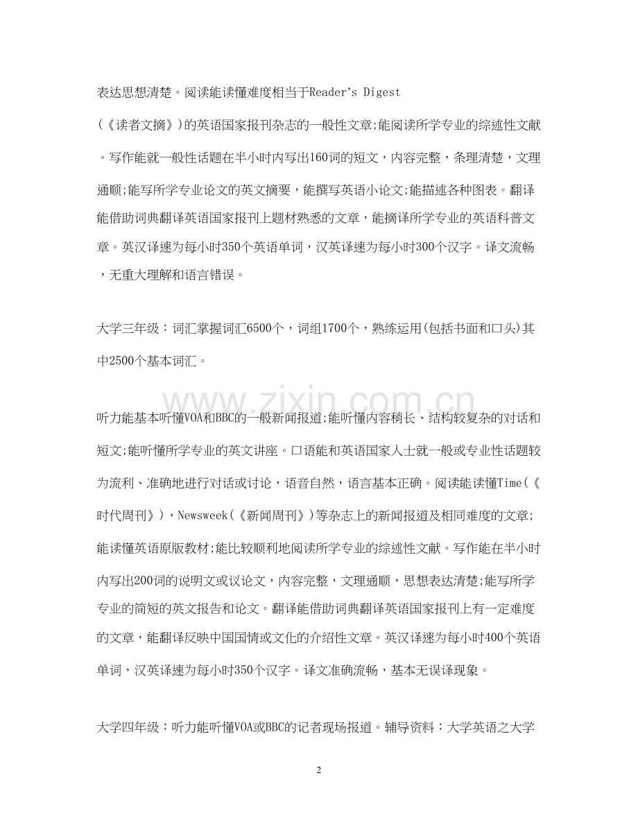 新学期大学英语学习计划.docx_第2页