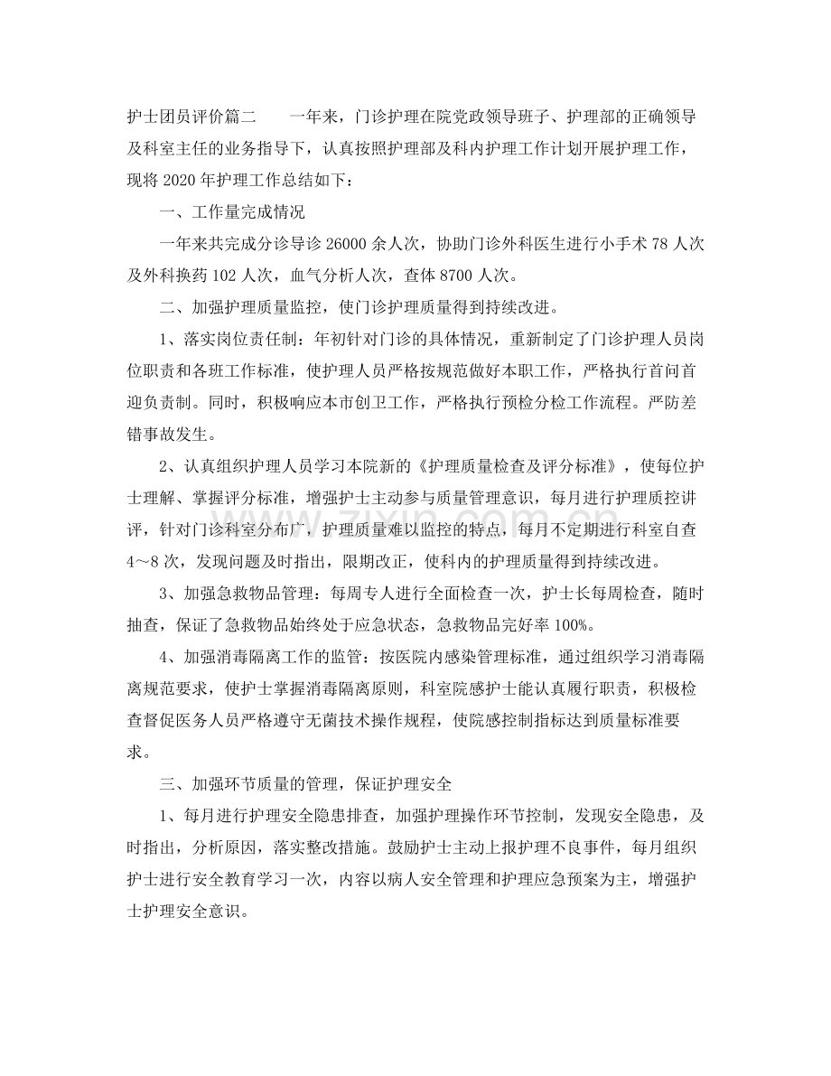 护士团员评价.docx_第3页