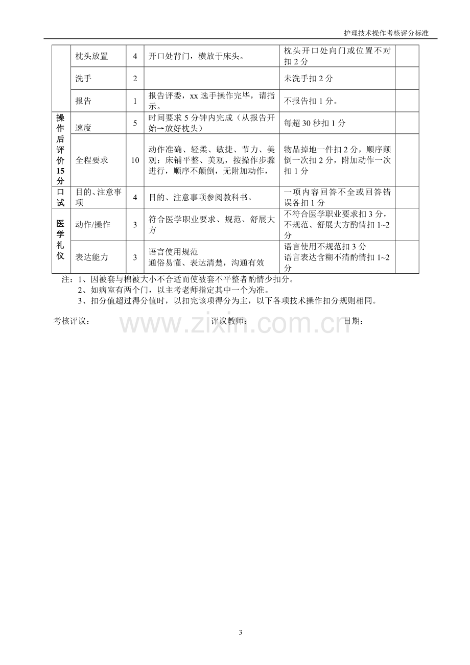 护理技能操作评分标准.doc_第3页