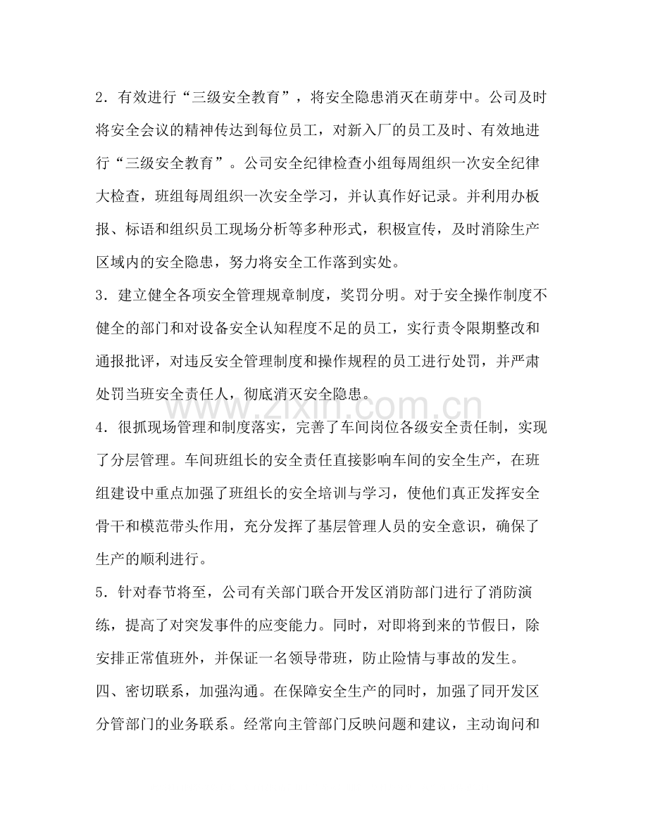 公司安全生产大检查总结报告.docx_第2页