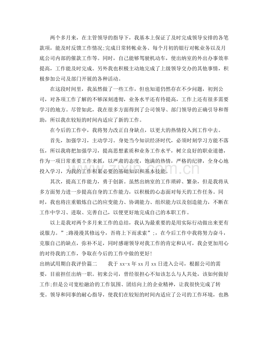 出纳试用期自我评价.docx_第2页