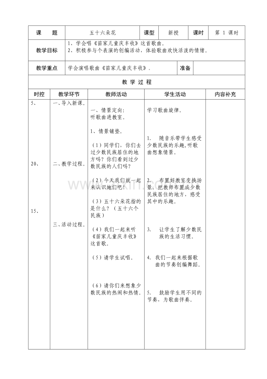 二年级音乐第五单元备课.doc_第1页