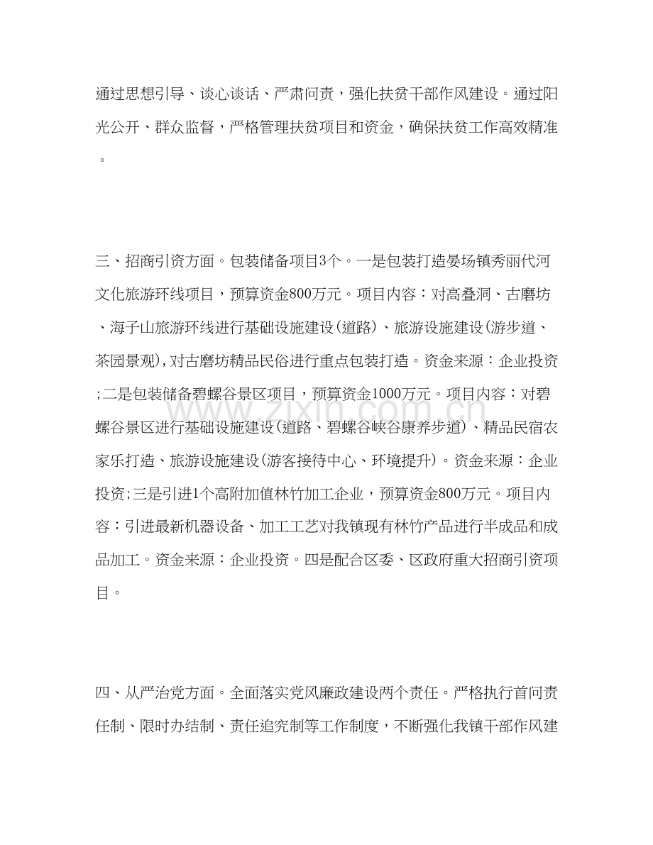 乡镇年度工作计划及招商引资计划2).docx_第3页