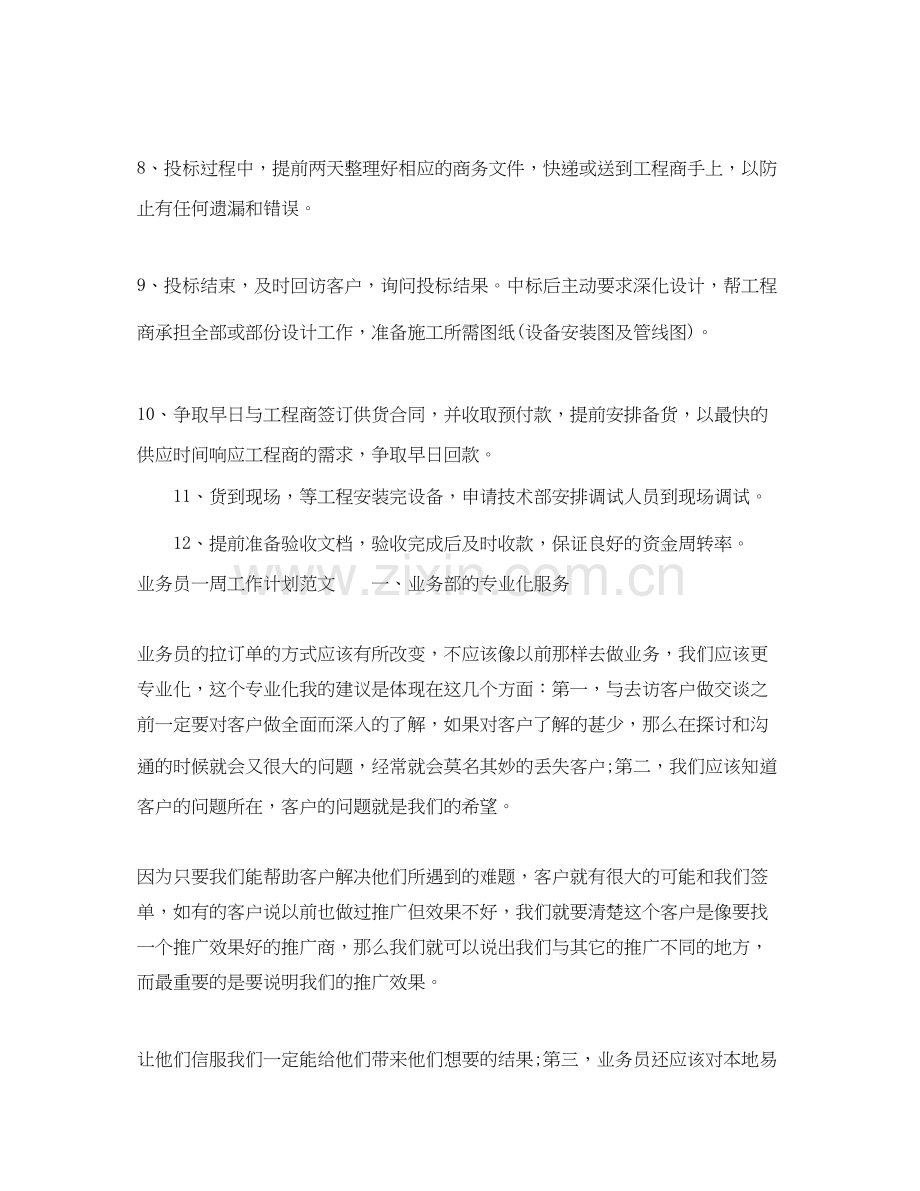 业务员一周工作计划范文.docx_第2页