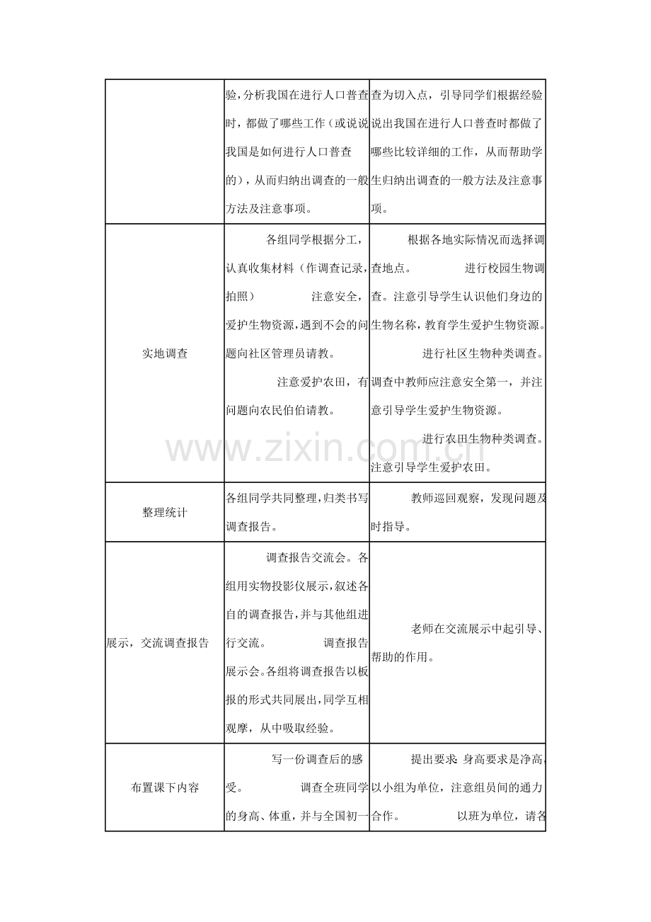 七年级生物上册 1.1.2 调查我们身边的生物教案2 （新版）新人教版-（新版）新人教版初中七年级上册生物教案.doc_第2页