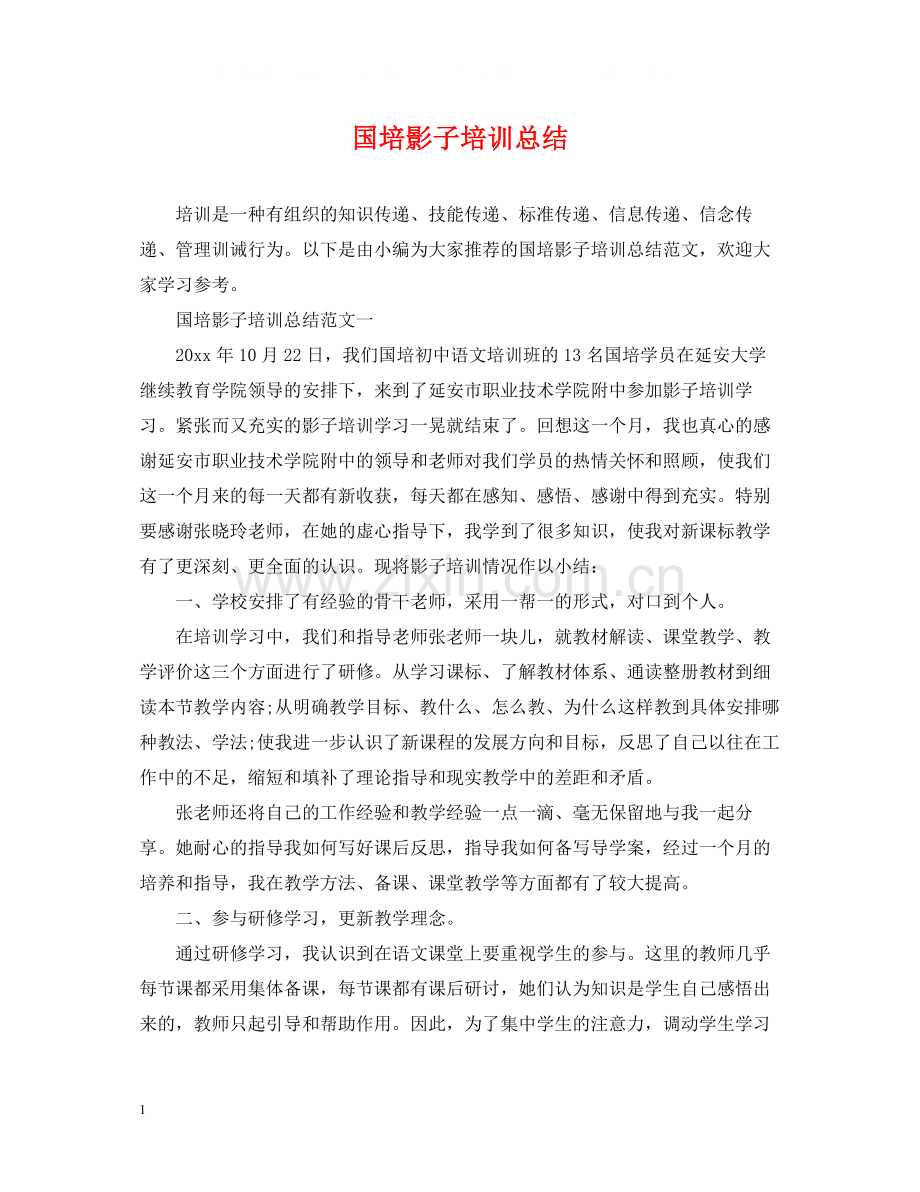 国培影子培训总结.docx_第1页