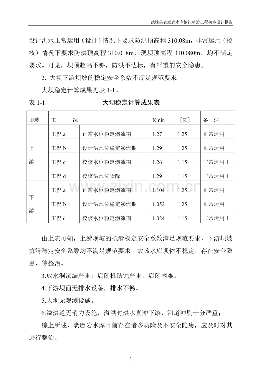 老鹰岩水库除险加固初步设计报告.doc_第3页