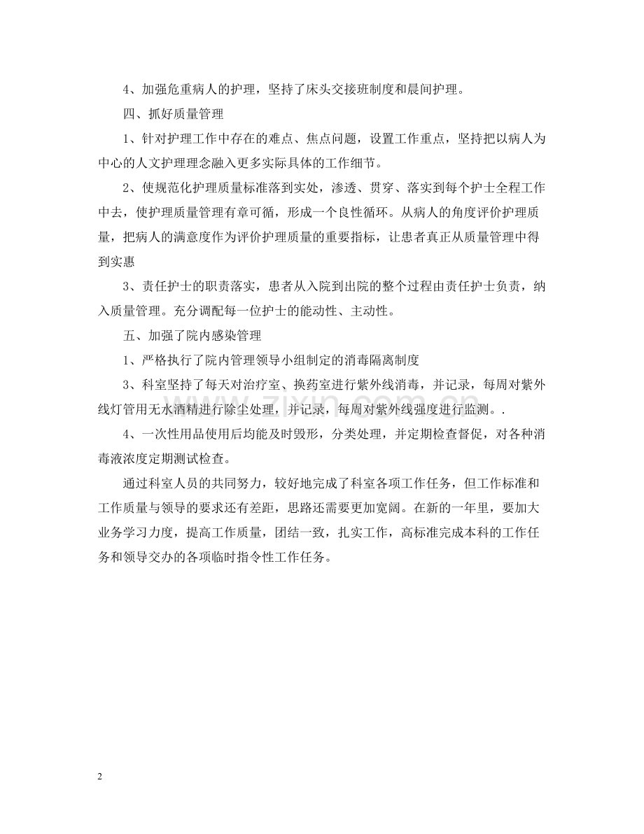 骨科护理年终个人总结2.docx_第2页