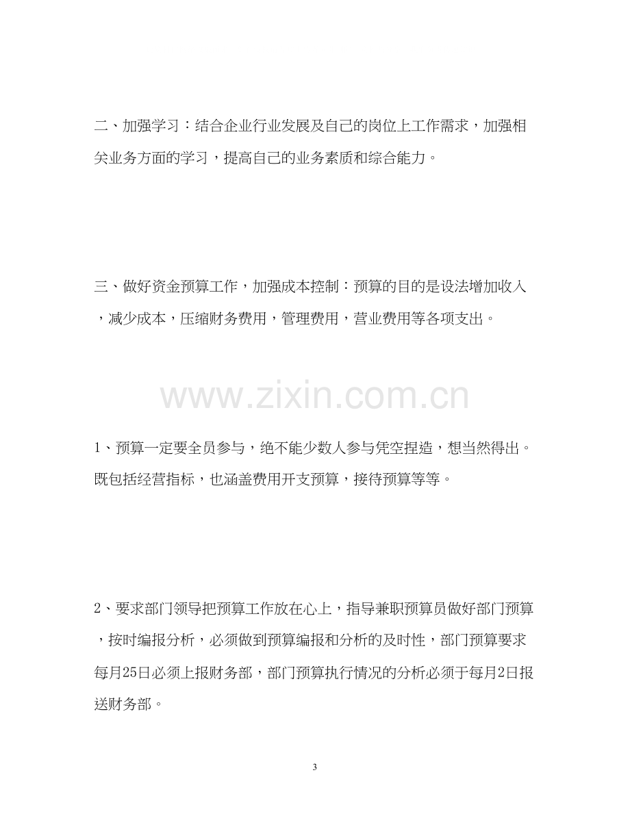 公司财务出纳工作计划.docx_第3页