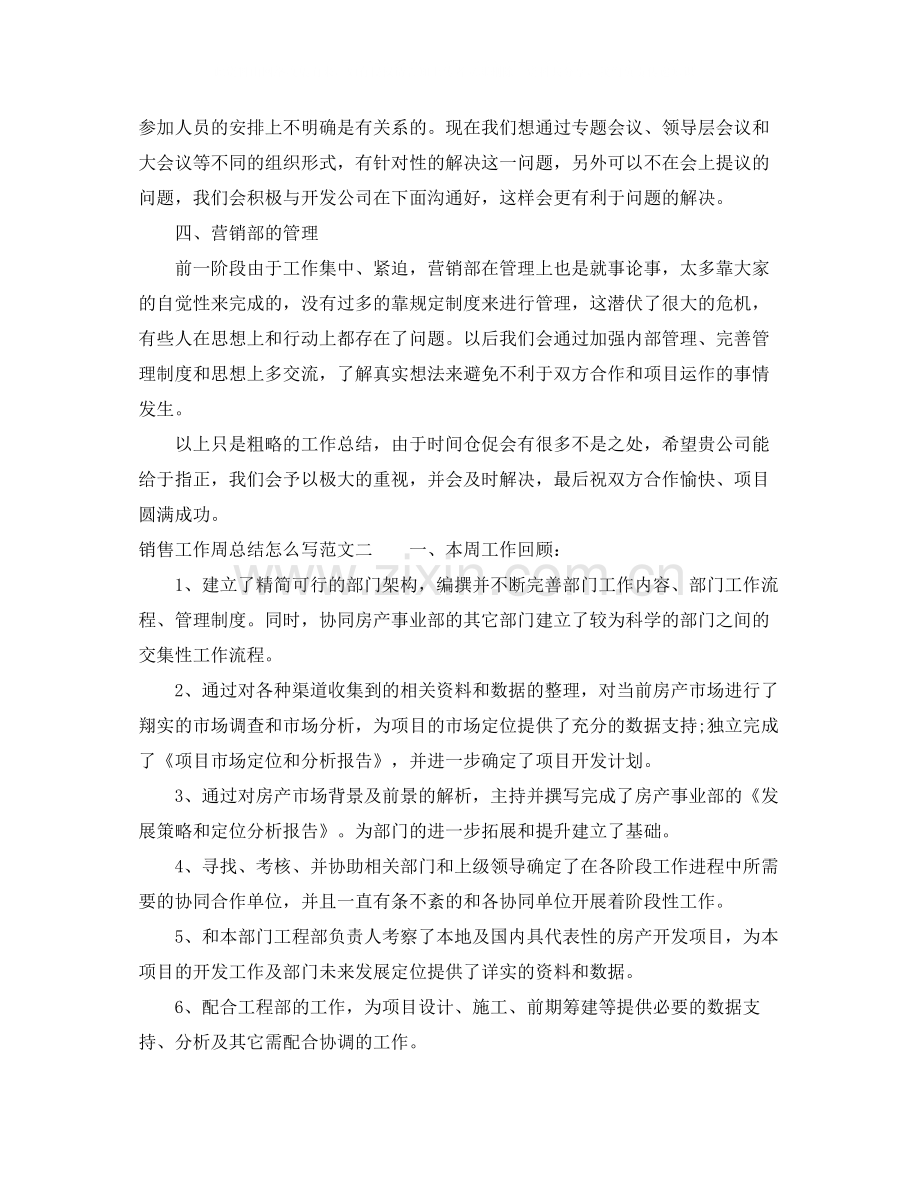 销售工作周总结怎么写.docx_第2页