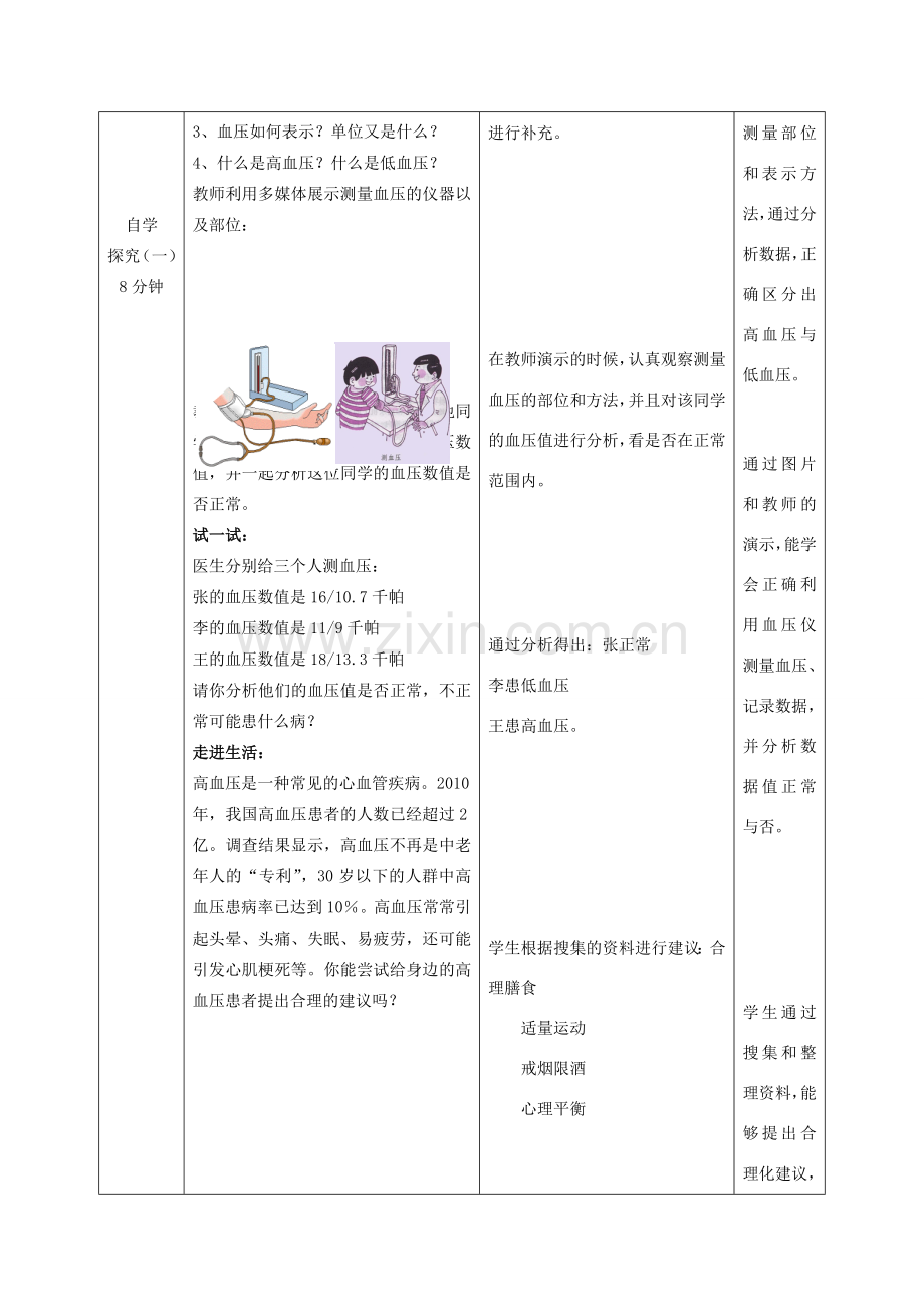 -七年级生物下册 3.3.3 物质运输的途径优秀教案 （新版）济南版-（新版）济南版初中七年级下册生物教案.doc_第3页