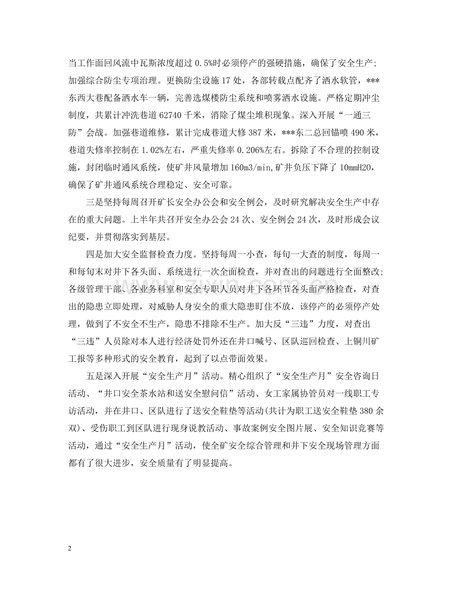 政府项目员上半年工作总结800字.docx_第2页