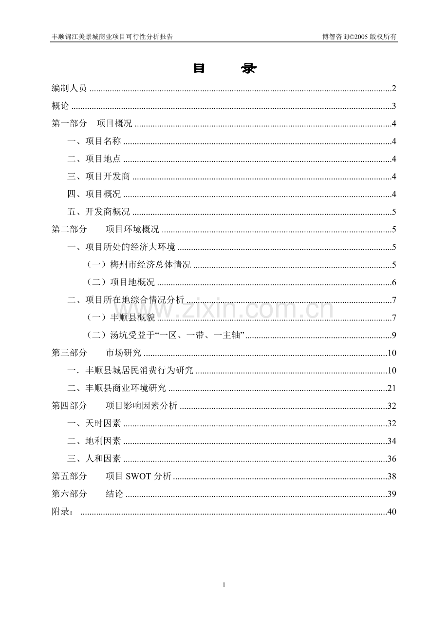 锦江美景城商业项目可行性分析报告.doc_第2页