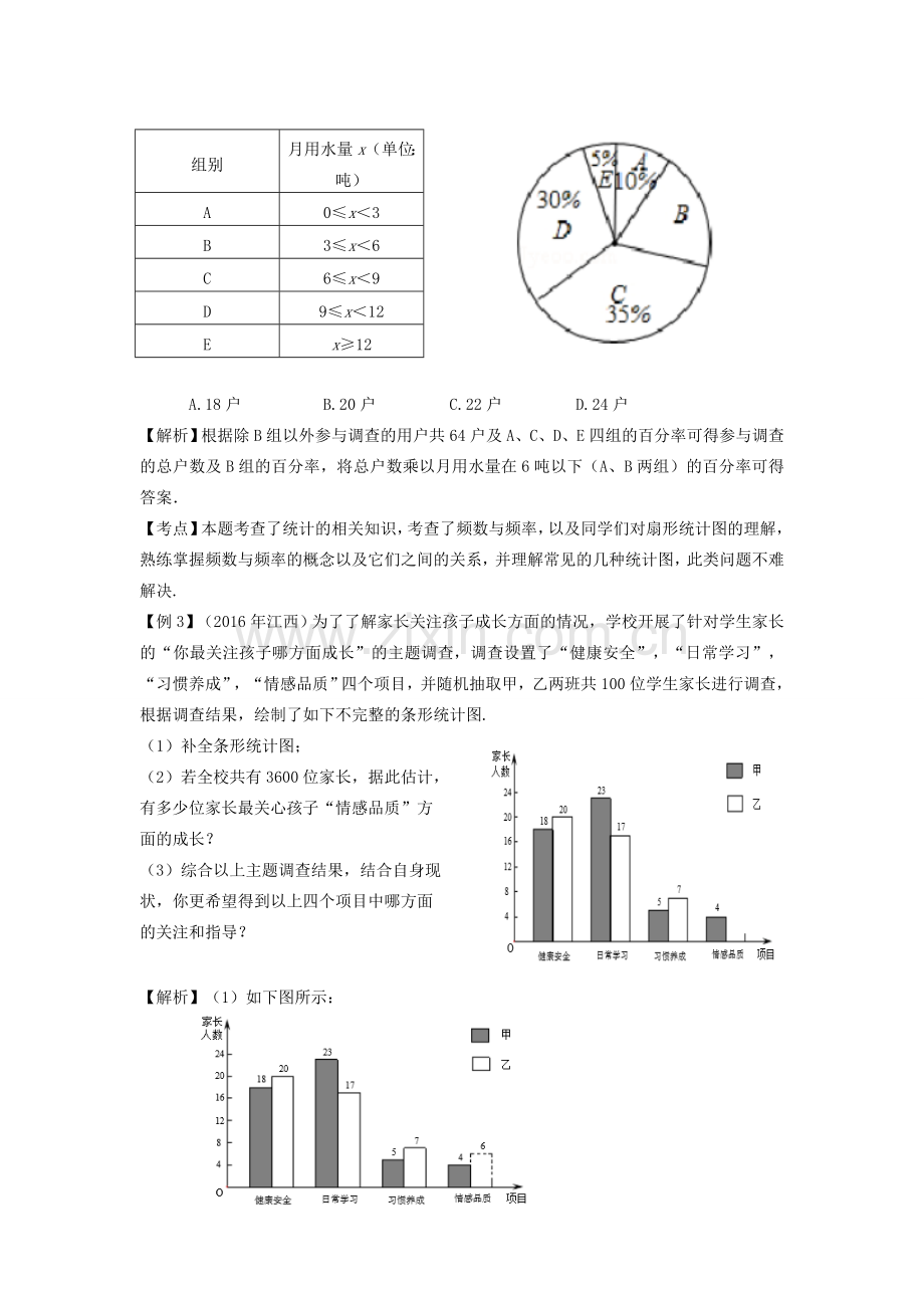 湖南省中考数学复习 第4单元 统计与概率 第16课时 数据的收集、整理与描述教案-人教版初中九年级全册数学教案.doc_第3页