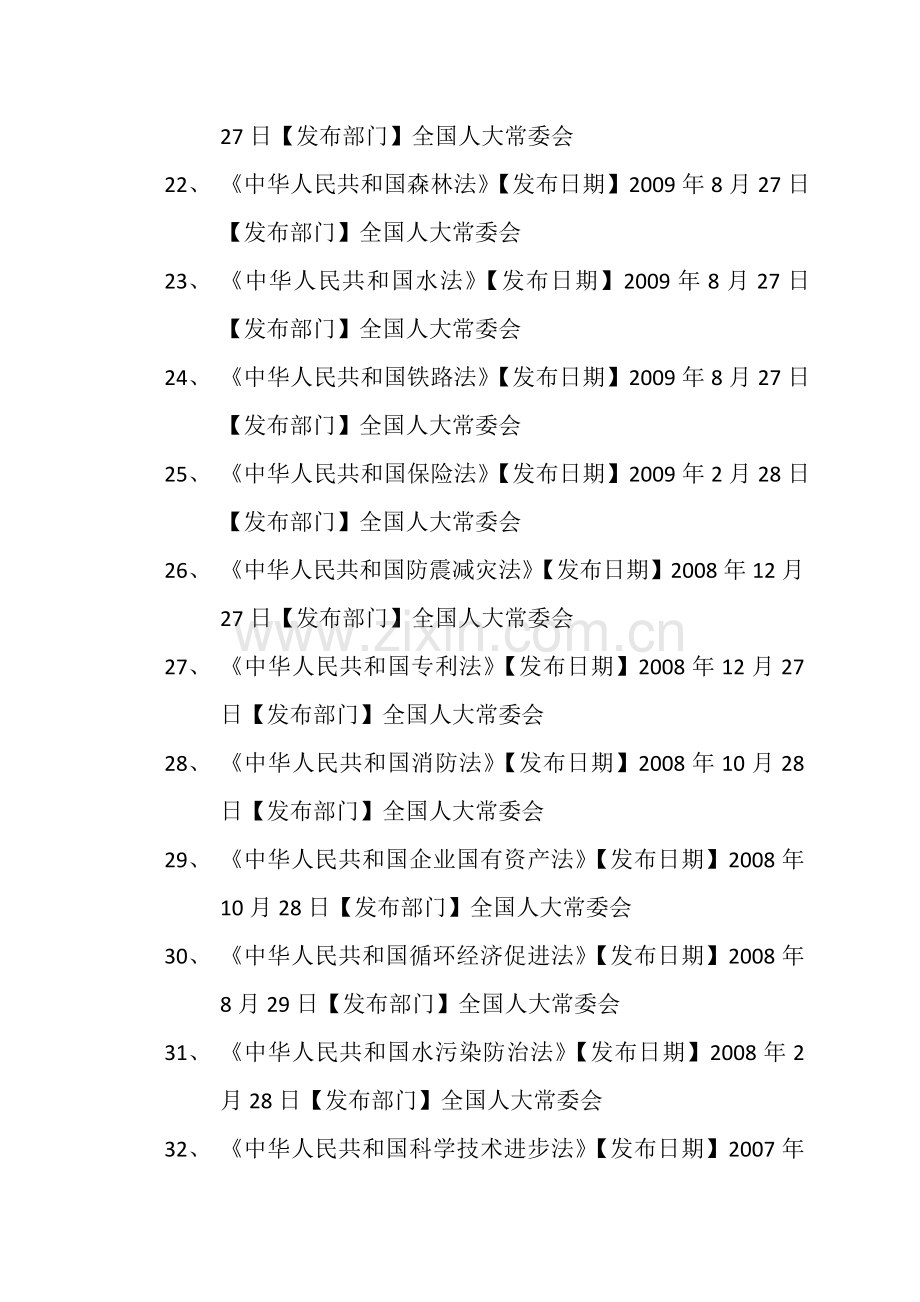 工程咨询相关法律、法规、规章及规范性文件目录清单.docx_第3页