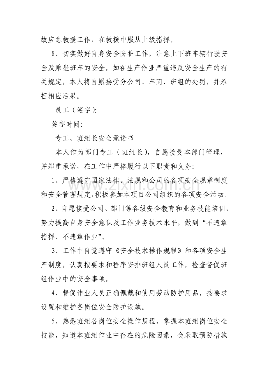 人员设备资金信誉承诺书.doc_第2页