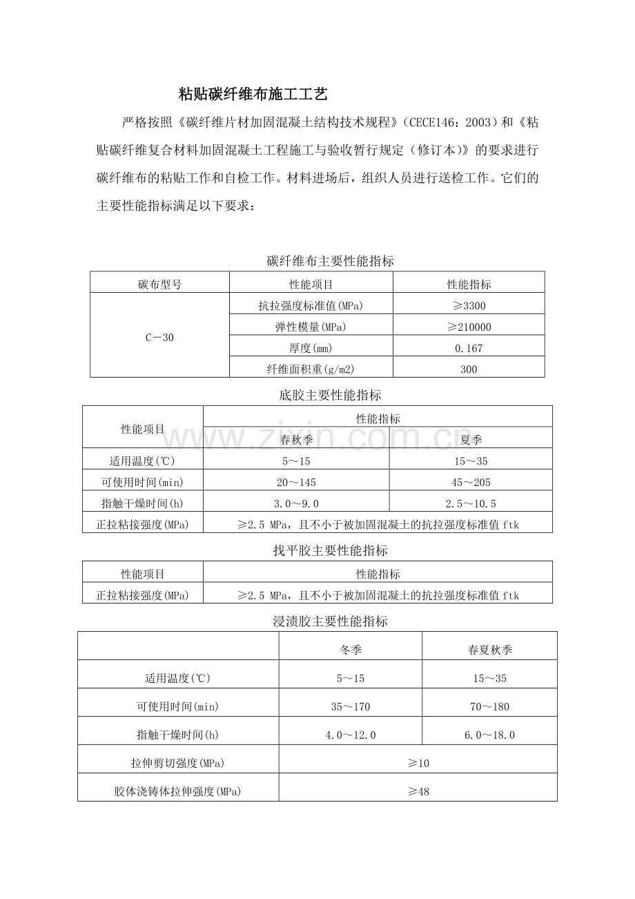 梁底粘贴碳纤维布施工工艺.doc_第2页