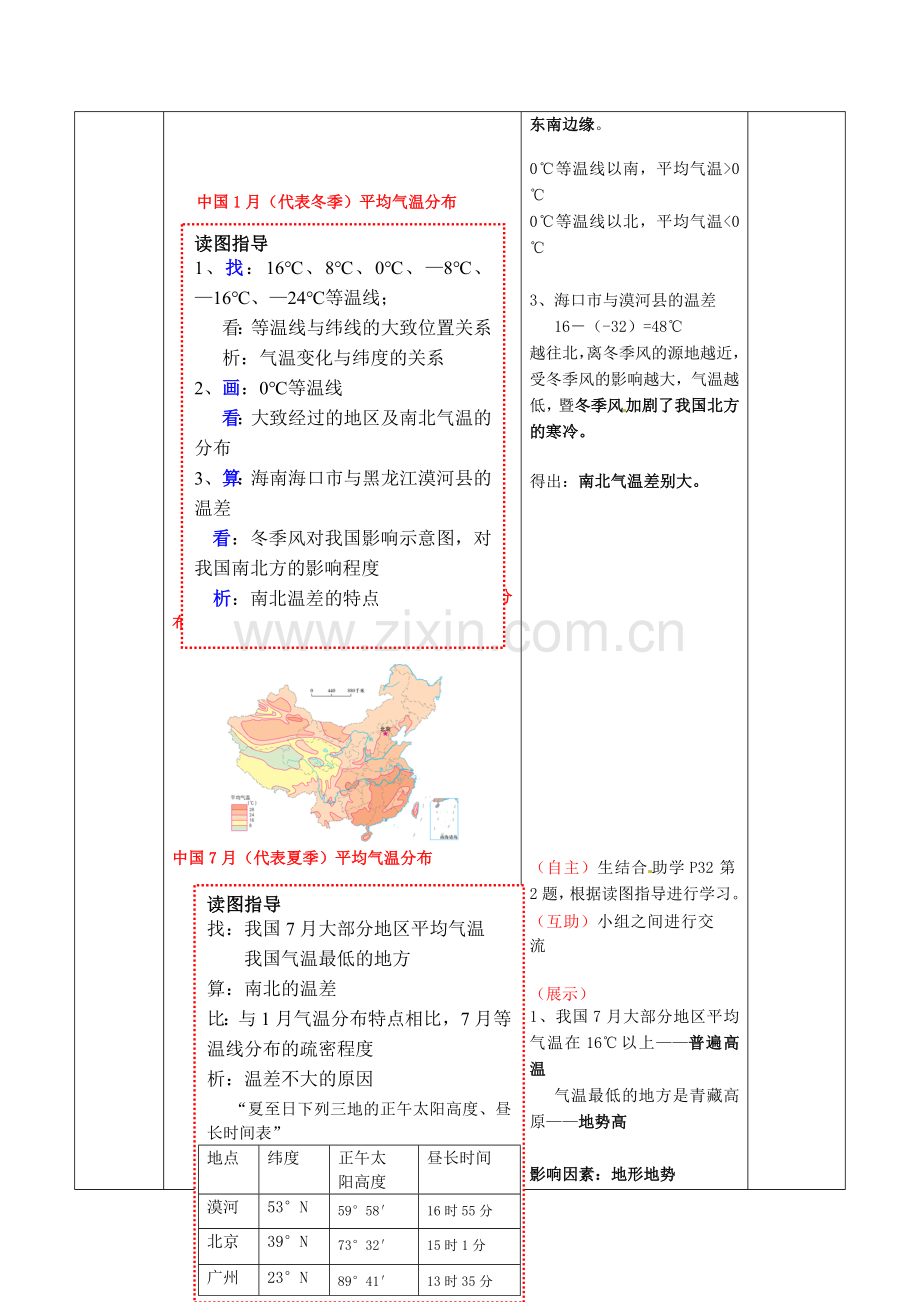 八年级地理上册 第2章 第2节 气候基本特征（第2课时）教案 （新版）商务星球版.doc_第3页