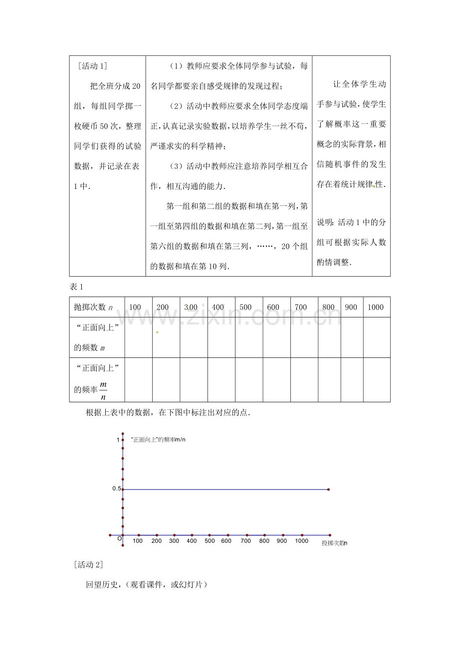 山东省淄博市高青县第三中学九年级数学上册 25.1 概率——概率的意义（第1课时）教案 新人教版.doc_第2页