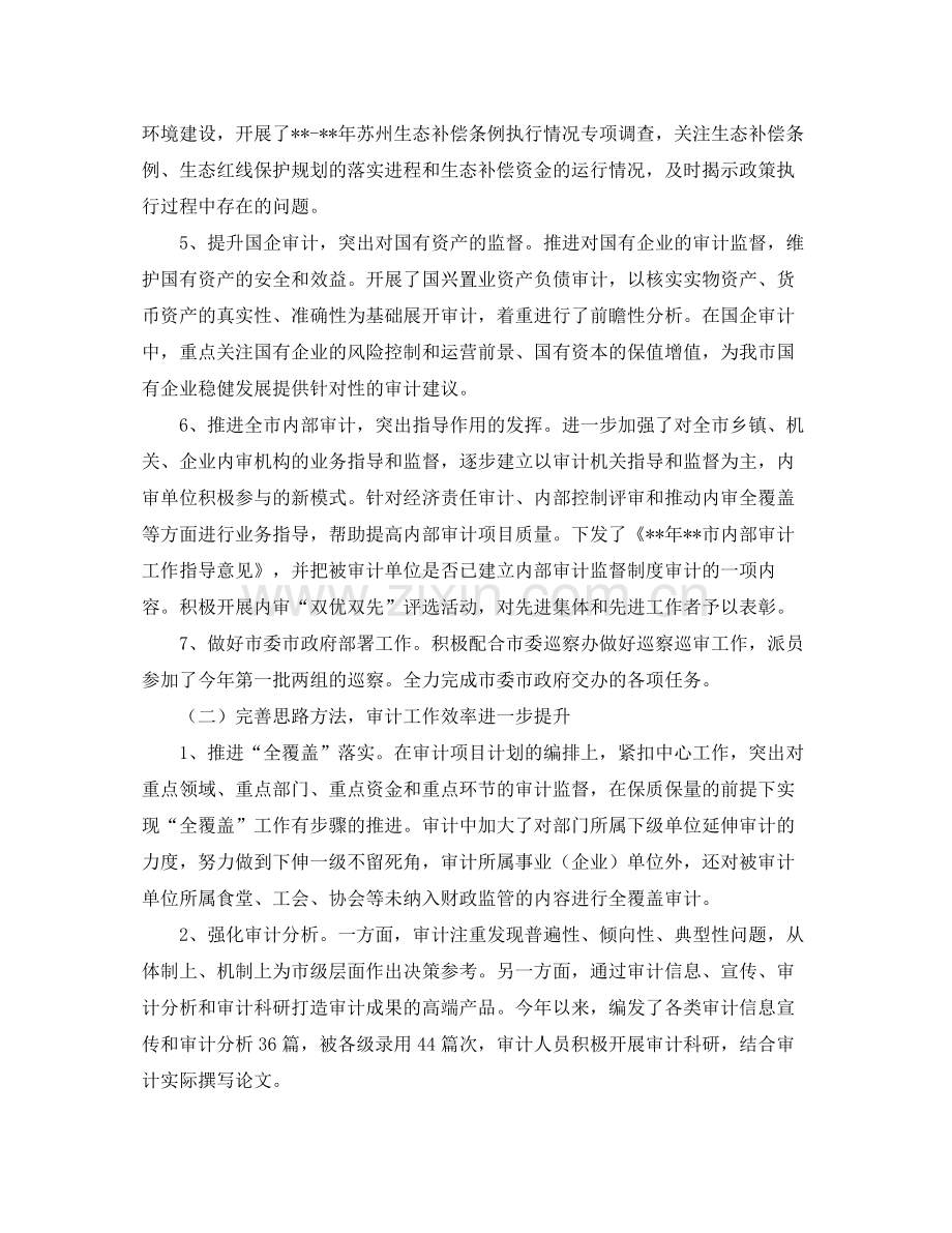 审计局上半年工作总结.docx_第3页