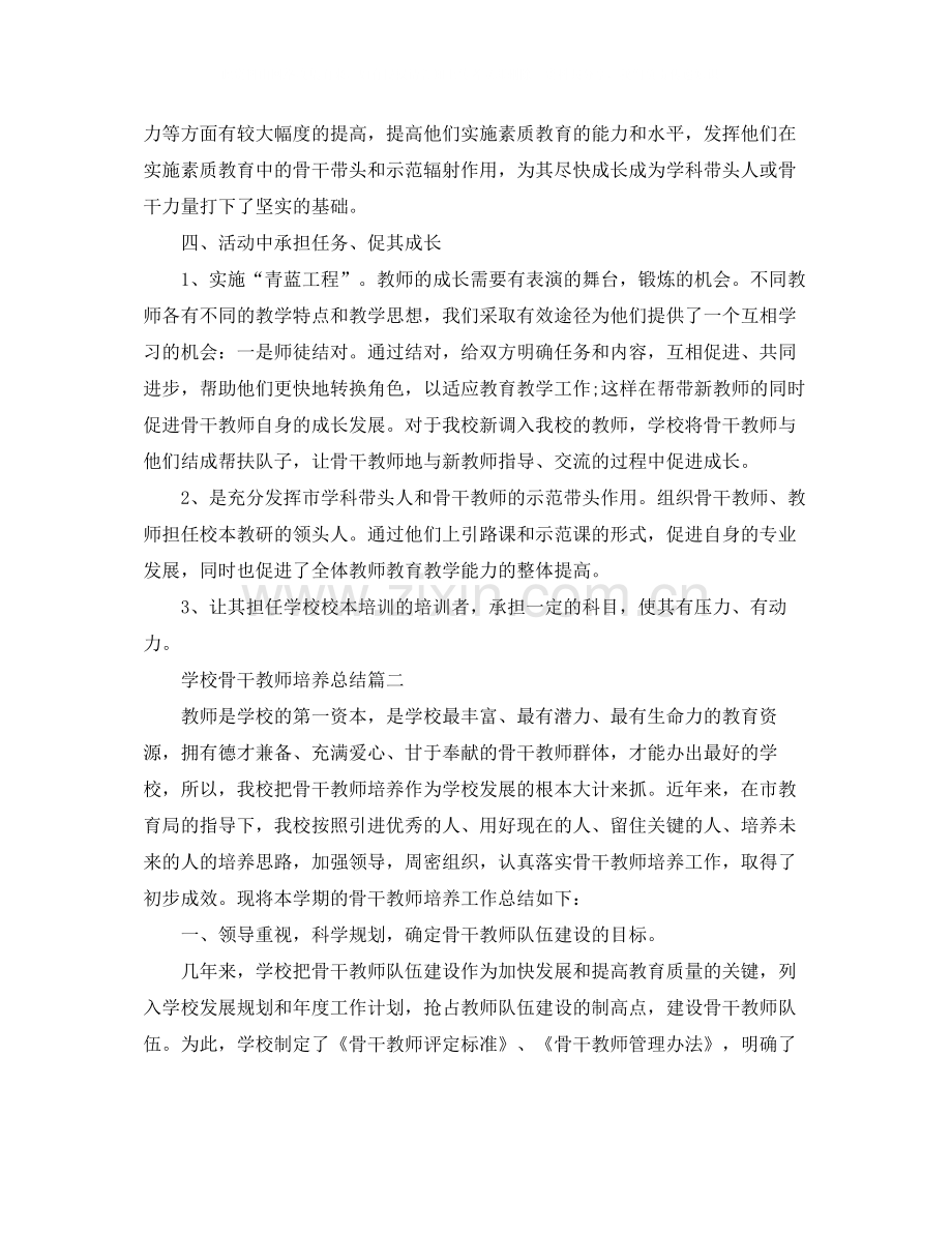 学校骨干教师培养总结范文.docx_第2页