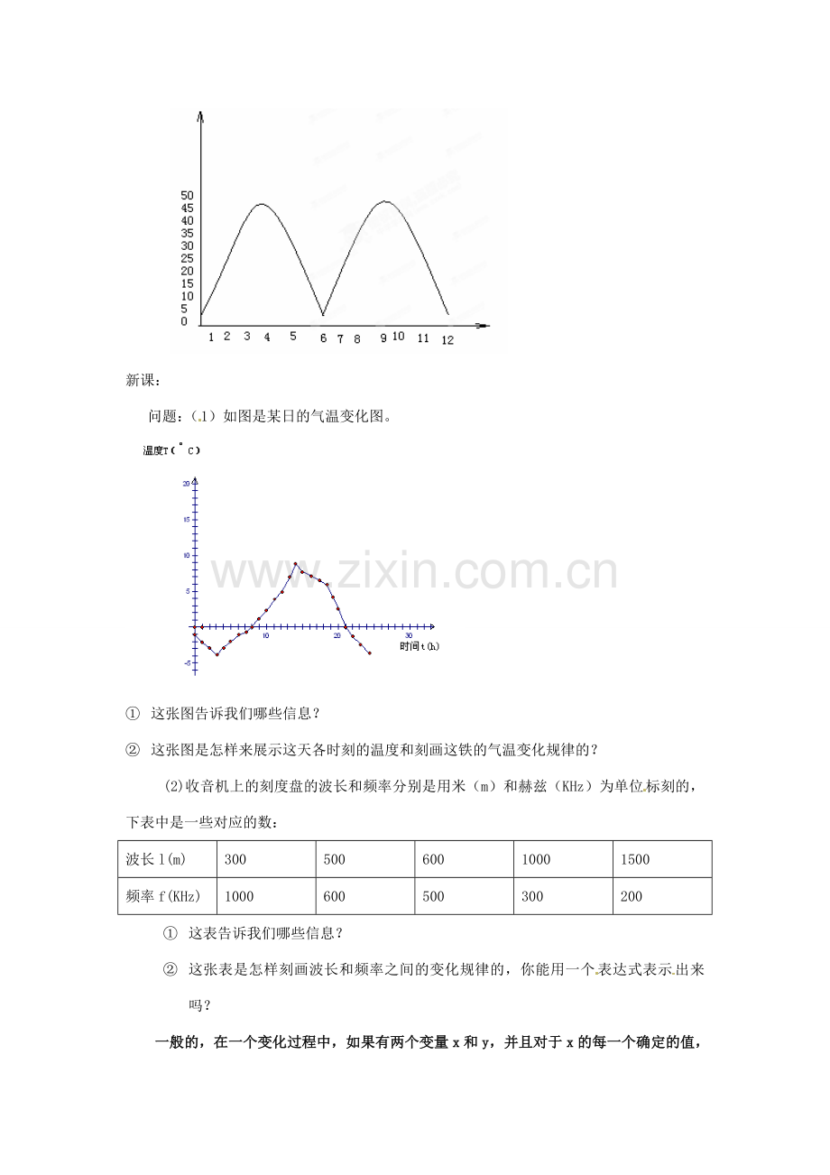 内蒙古巴彦淖尔市乌中旗二中八年级数学 课题11.1.2函数教案 人教新课标版.doc_第2页