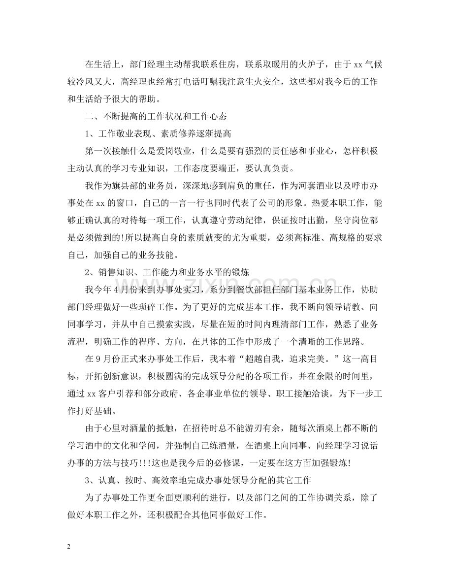 白酒业务员终工作总结.docx_第2页