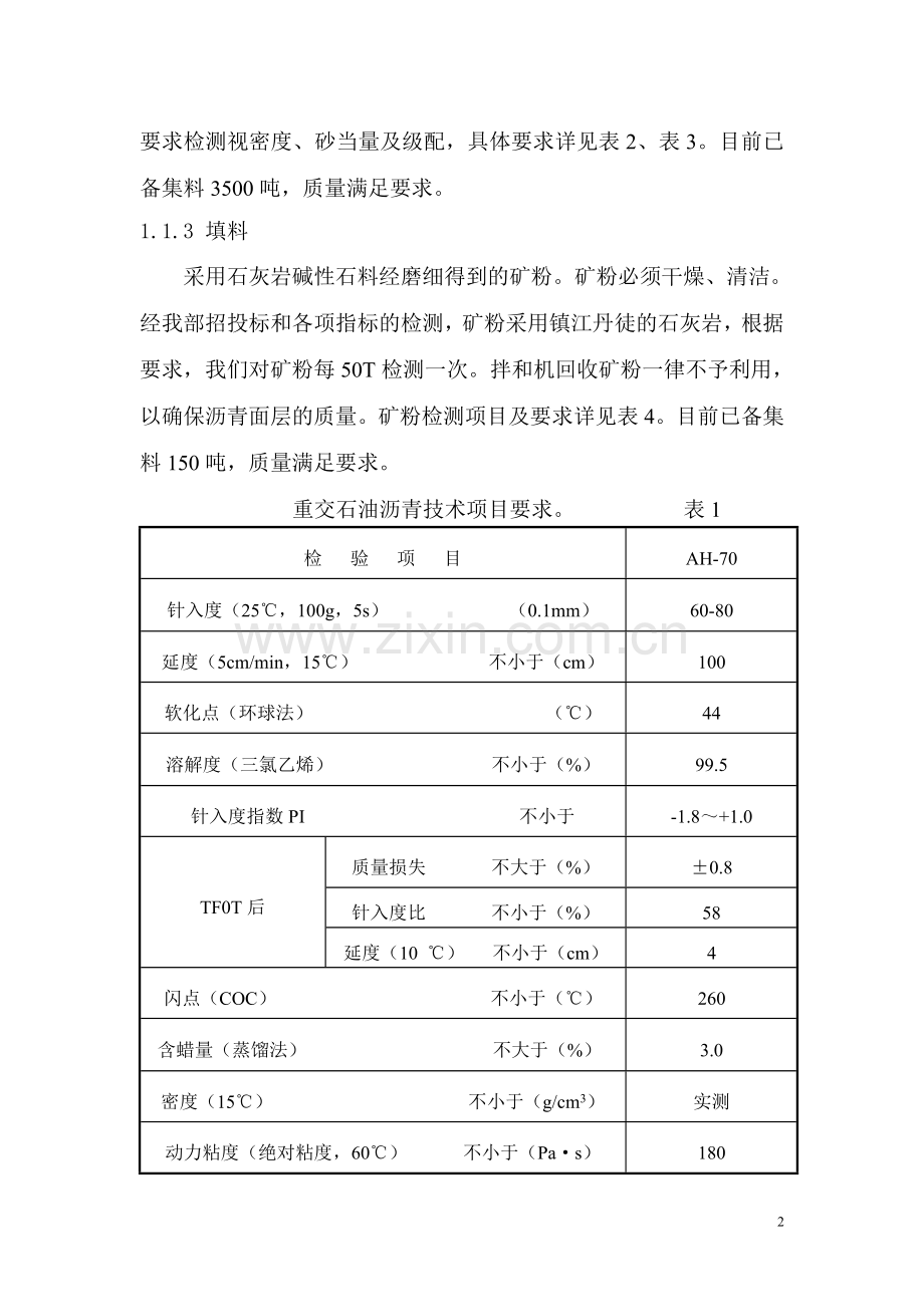 沥青下面层AC-20试铺段技术方案.doc_第2页