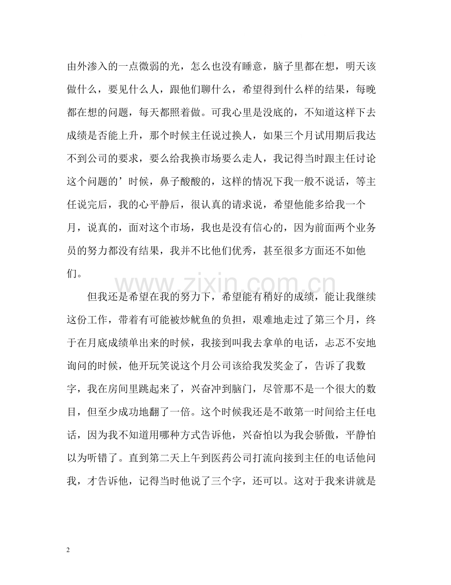 商场销售人员个人工作总结.docx_第2页