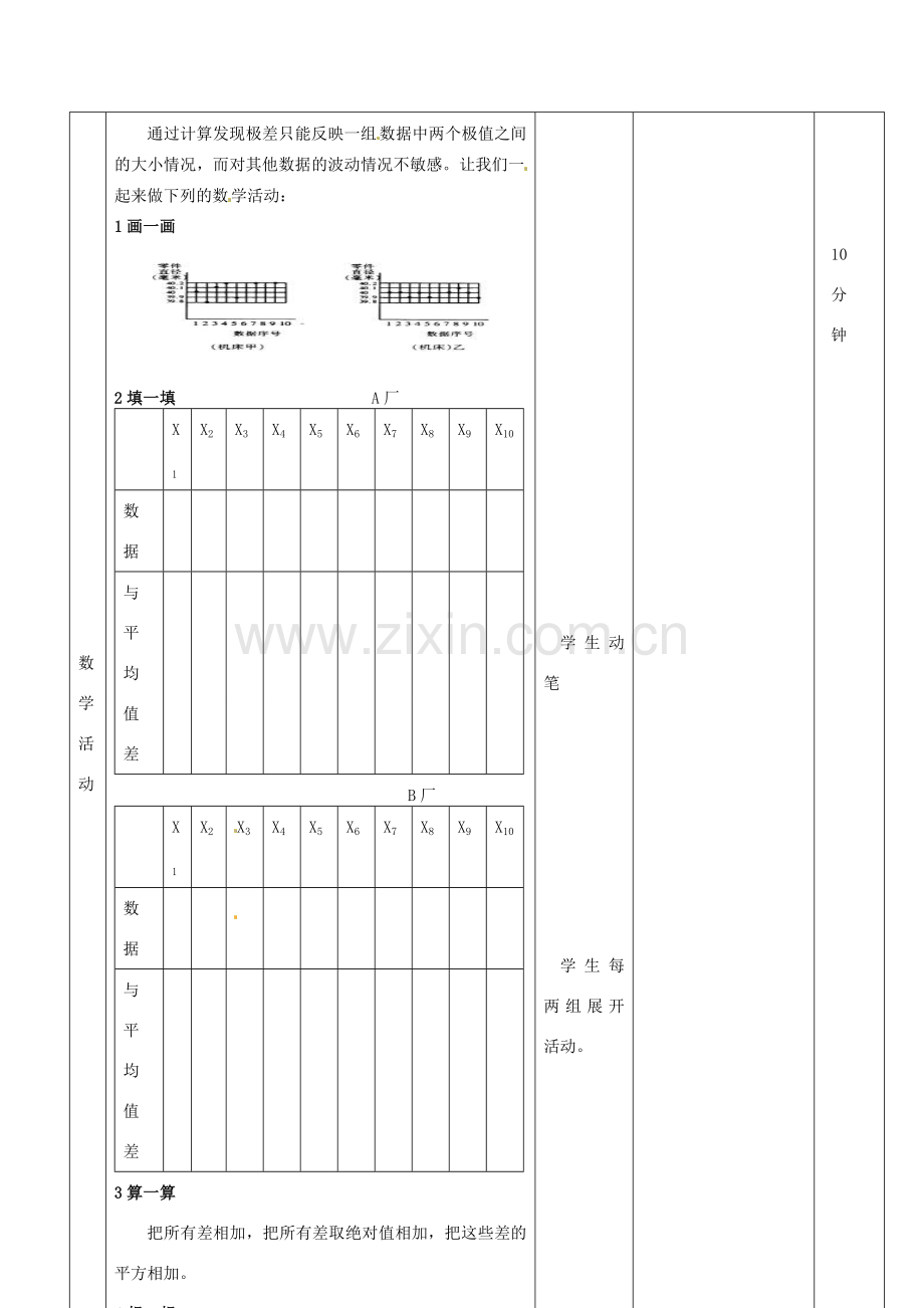 九年级数学上册 第二章 数据的离散程度 2.2 方差与标准差 名师教案 苏科版.doc_第3页