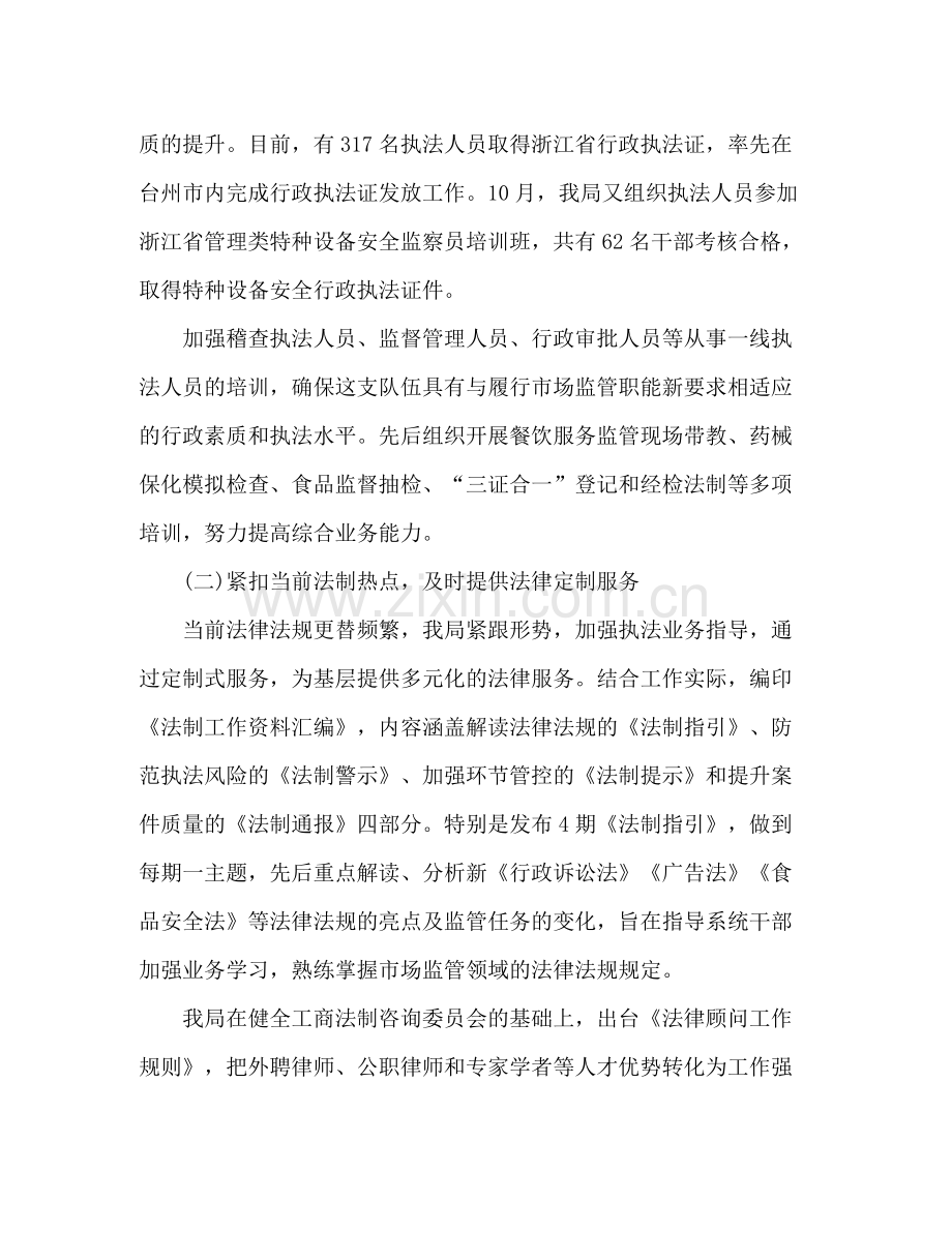 依法行政年度工作总结 .docx_第3页