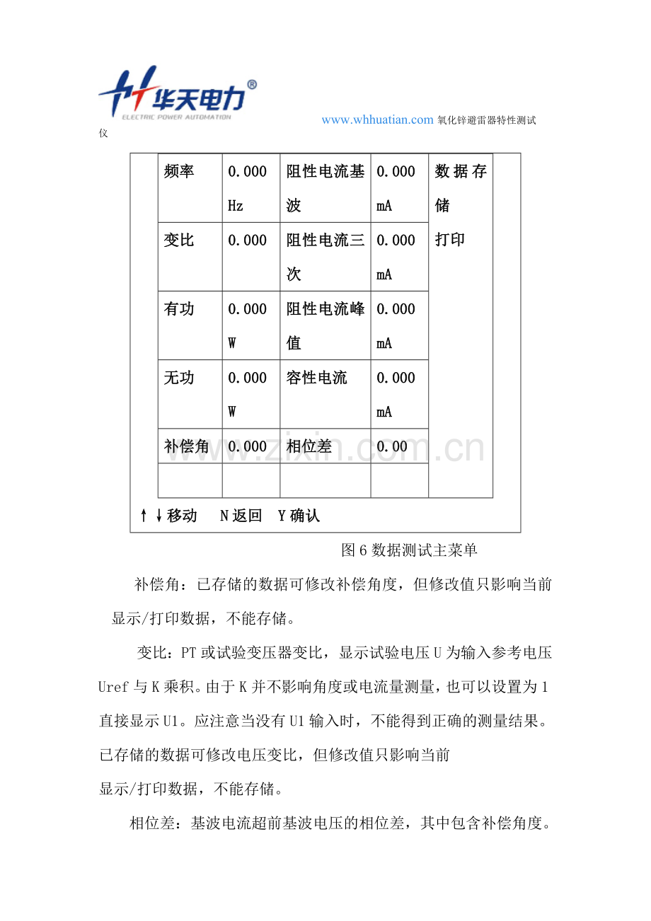 氧化锌避雷器特性测试仪的操作.doc_第3页