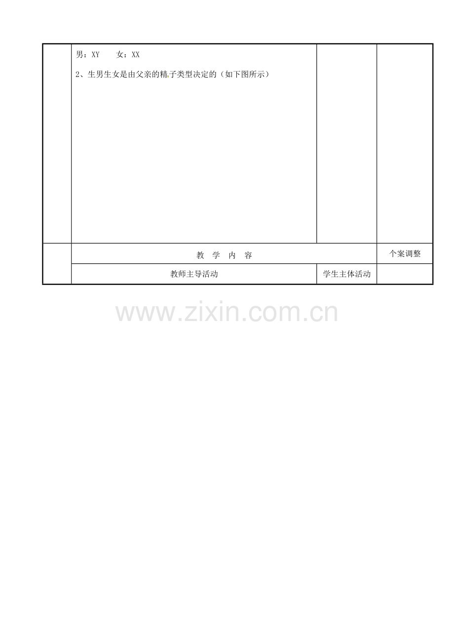 八年级生物下册 21.1 生物的遗传教案（2） 苏科版-苏科版初中八年级下册生物教案.doc_第2页