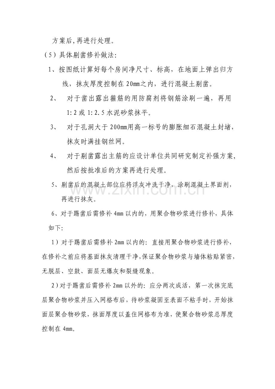 主体砼防涨模及修补方案.doc_第2页