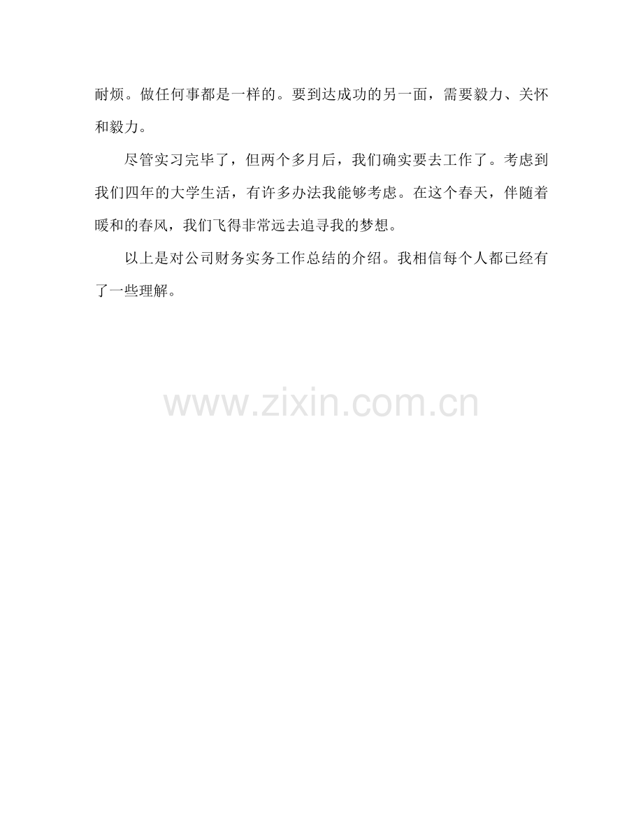 公司财务实习工作参考总结（通用）.docx_第3页